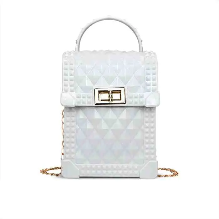53. Tas Jelly Glossy Stud Slempang