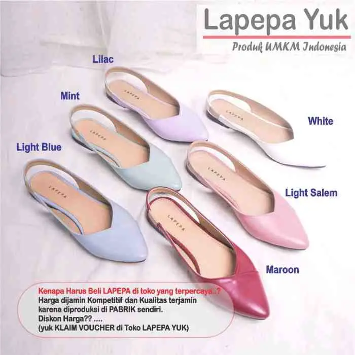 129. Lapepa Yuk - Flatshoes Wanita Freya
