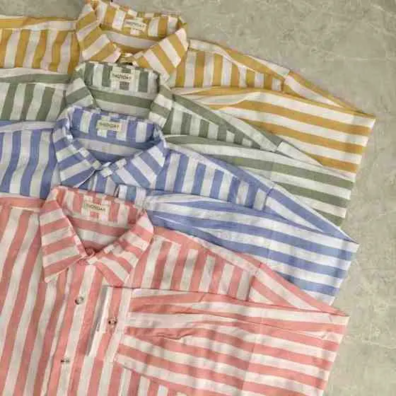 144. Rainbow Stripe Shirt