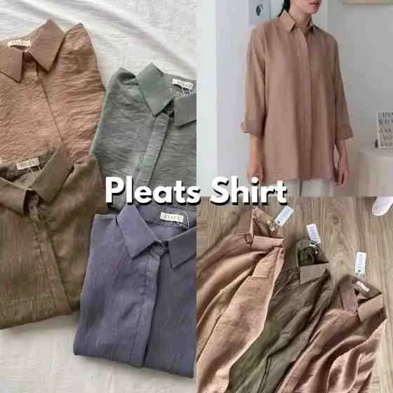 176. Pleats Shirt