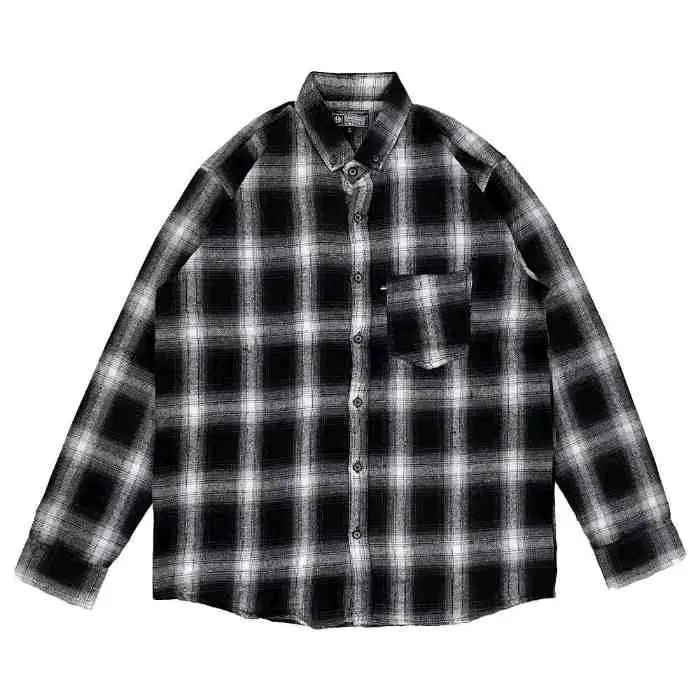 16.KEMEJA FLANEL HITAM PUTIH