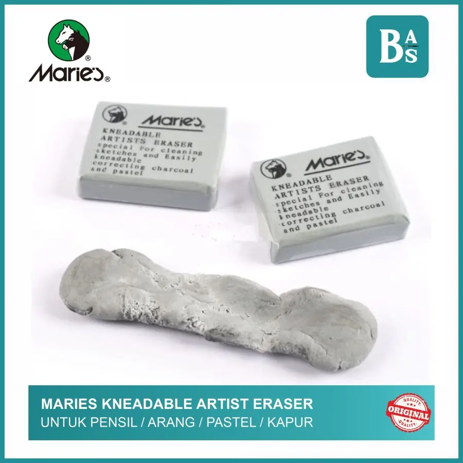 1. Maries Kneadable Artist Eraser Special For Cleaning
