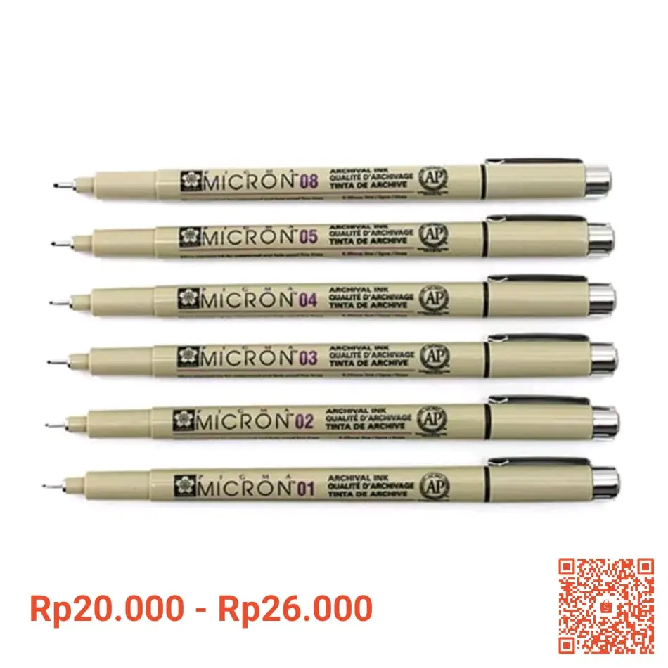 4. Sakura Pigma Micron Drawing Pen