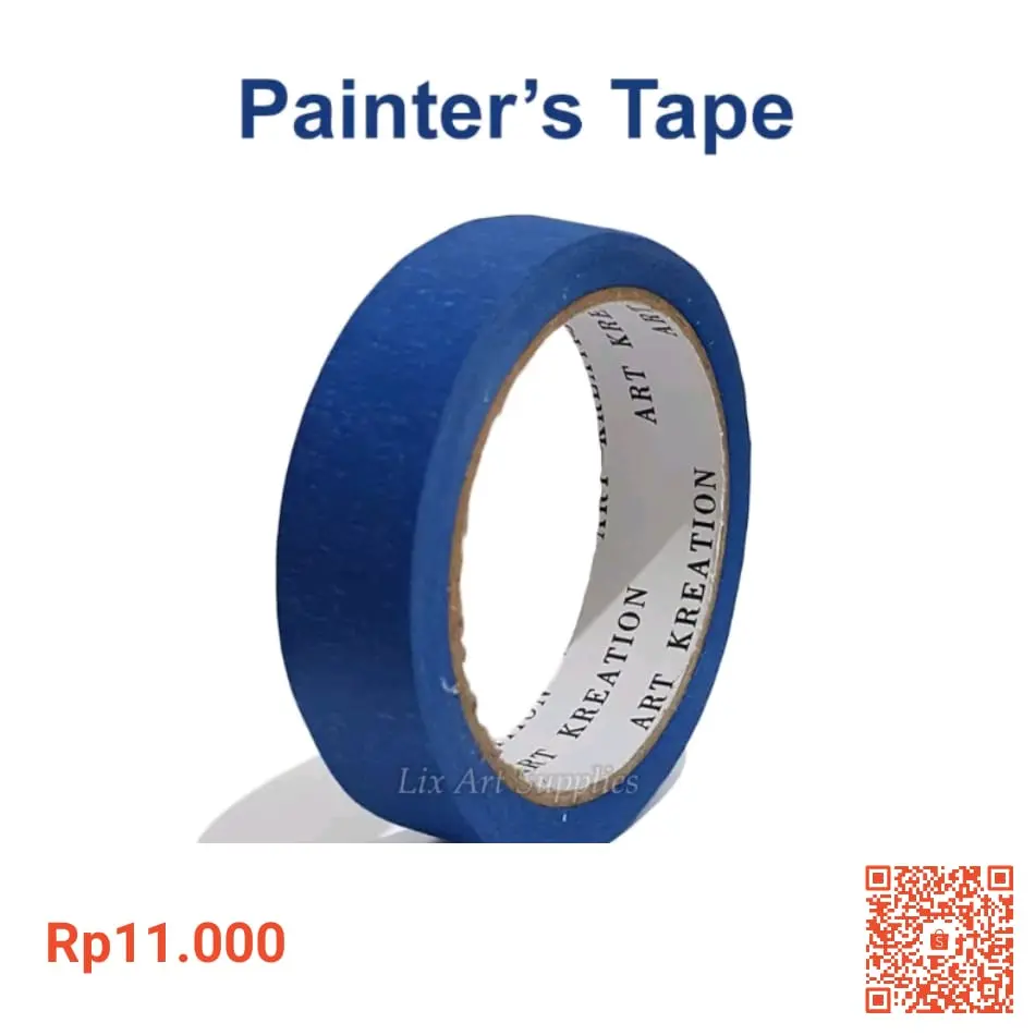 11. Blue Painter's Masking Tape 24 mm x 20 yard