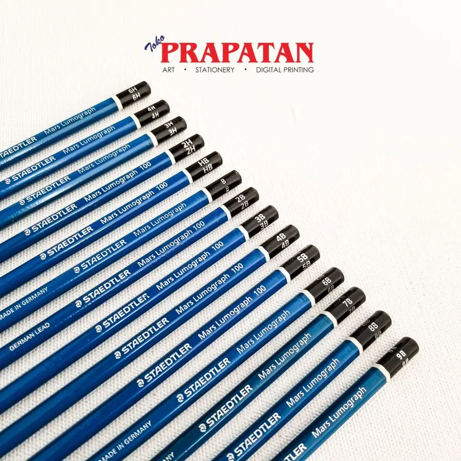 8. Pensil Staedtler Mars Lumograph / Staedtler Pencil