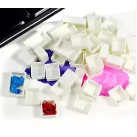 13. Empty Watercolor Half pan 6pcs