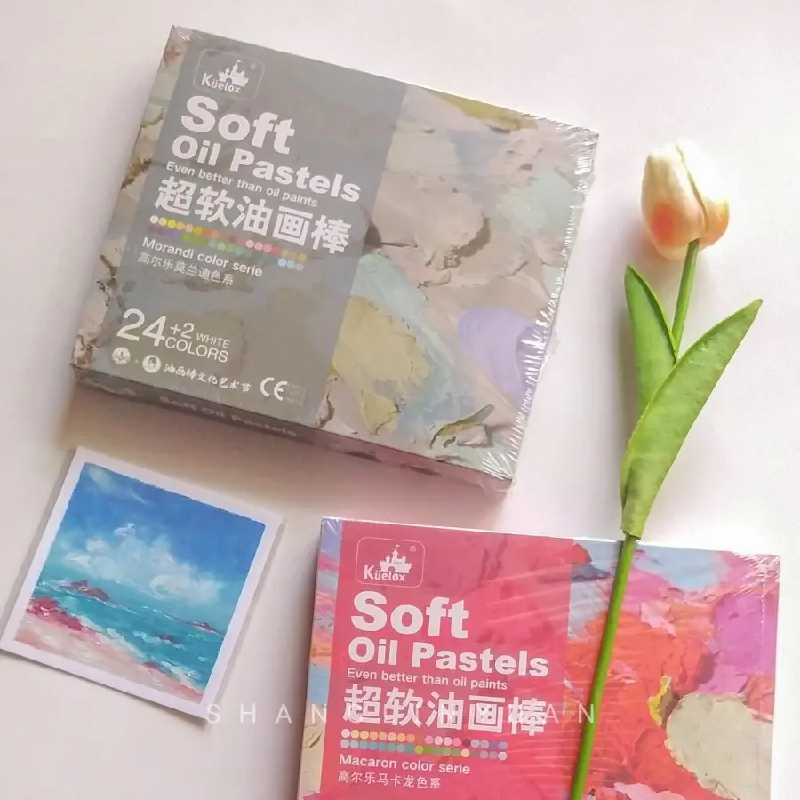 2. Kuelox artist soft oil pastel 24 color