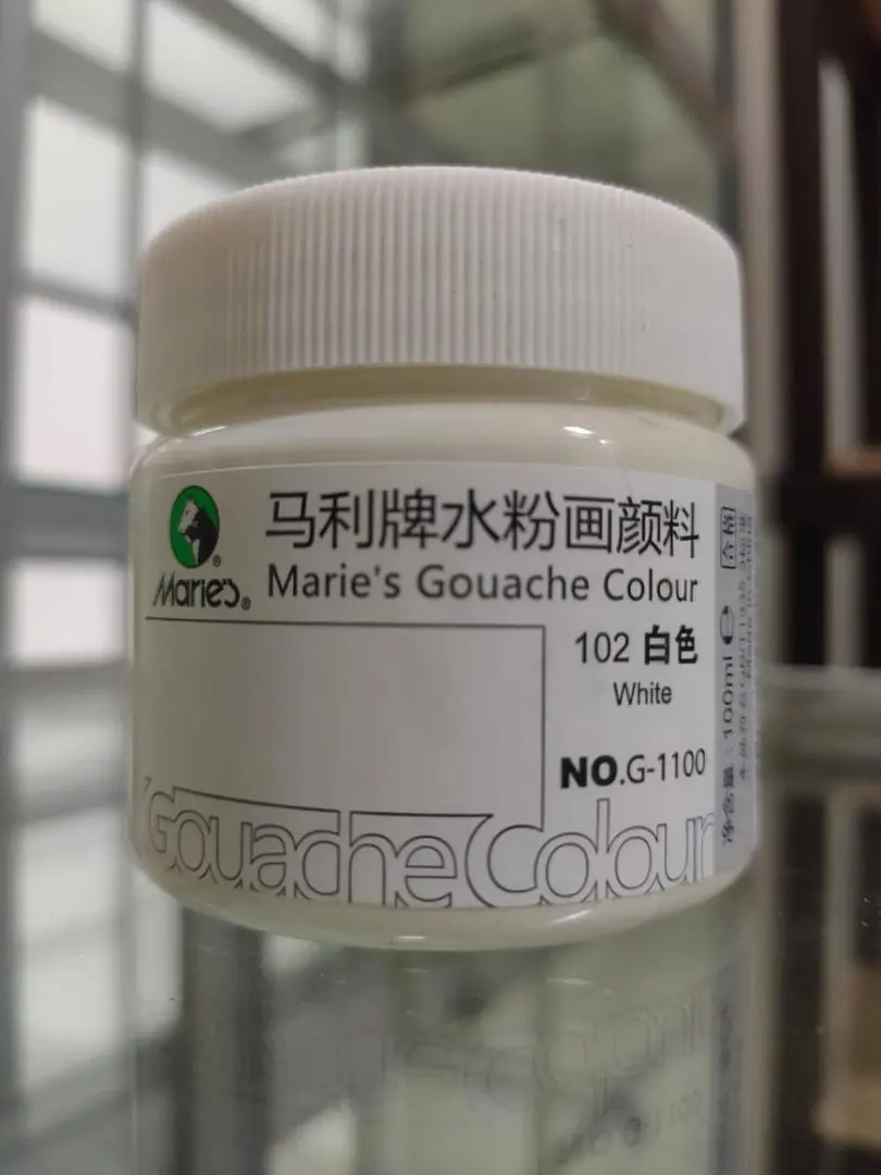 27. Maries Gouache 100 ml putih 