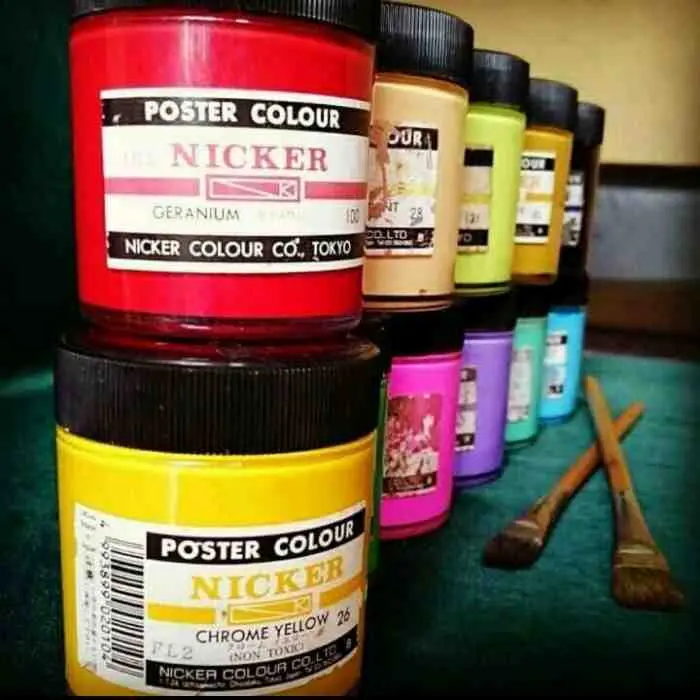 7. Poster Color NICKER 140ml