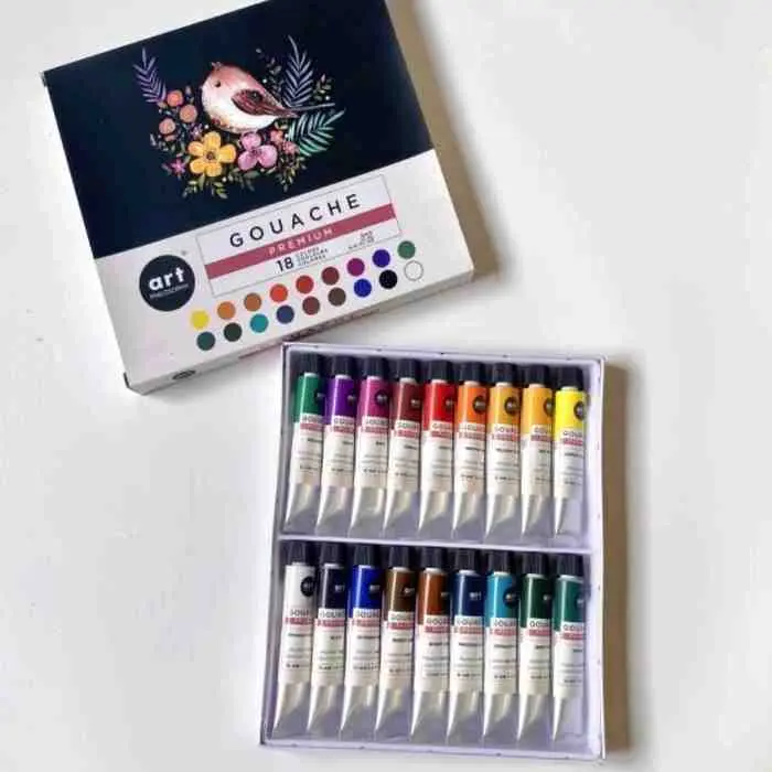 8. Art Philosophy / Prima Marketing Artist Gouache 18 Colors 12ml