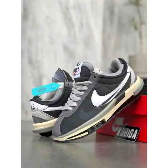 84. Nike Sacai Cortez Army Black