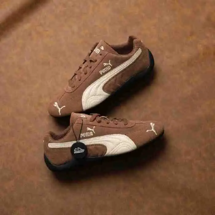 354. Puma Speedcat Archive Haute Coffee Frosted Ivory