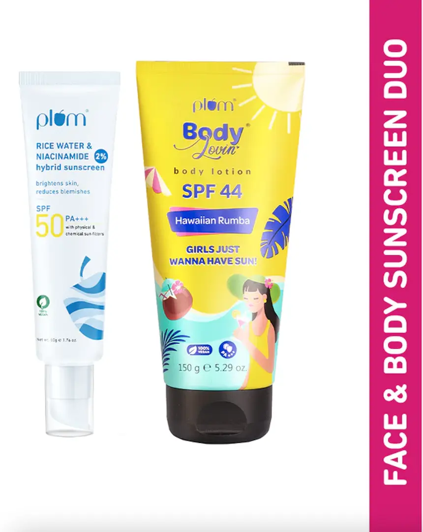 Face & Body Sunscreen Duo