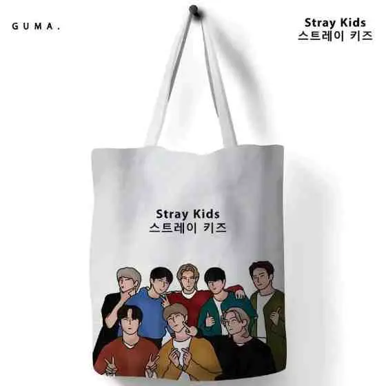 TOTEBAG KANVAS STRAYKIDS VER.2 