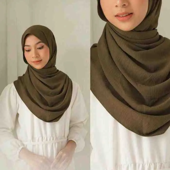 10 - Pashmina crinke airflow shall selendang