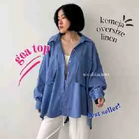 7. Kemeja oversize