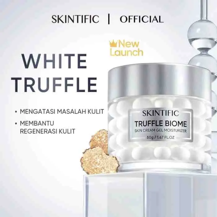 15. SKINTIFIC Truffle Biome Skin Reborn Cream Gel Moisturizer 50g with 5X Ceramide  Skin for Redness / D