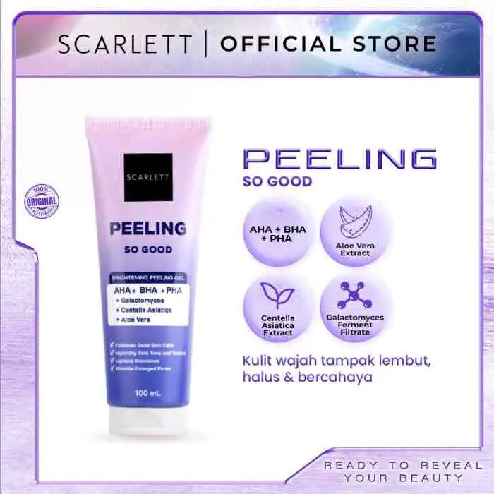 8. Scarlett Whitening Peeling Gel Peeling So Good