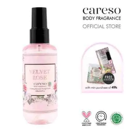 9. CARESO Velvet Rose - 100ml