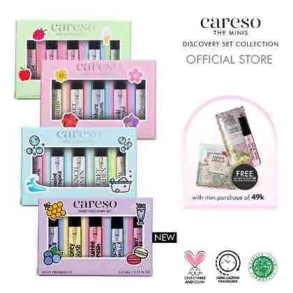 13. CARESO Body Fragrance The MINIs Fresh/Floral/Fruity Discovery Set
