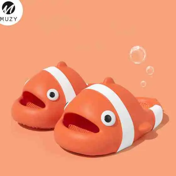 23. Muzy Sendal Karet Anak Sendal Selop Anak Lucu Karakter Elmo Sendal Karet Anti Slip HSN152