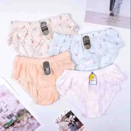 8. NAJWA - Celana Dalam Wanita Katun CD Jumbo / JUMBO SIZE / CD WANITA CANTIK MOTIF UKURAN BESAR