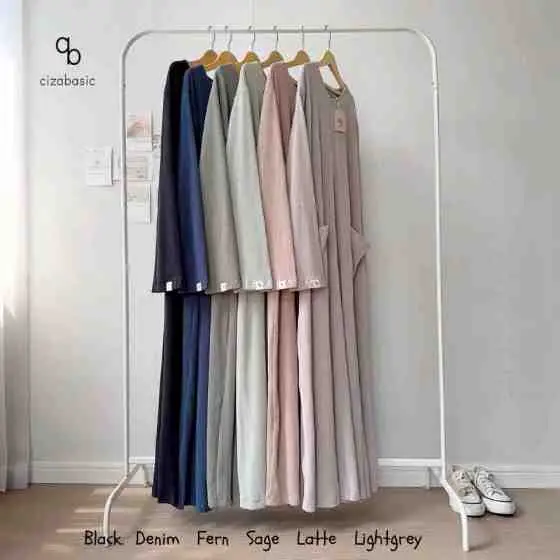 227. Tiera abaya knit