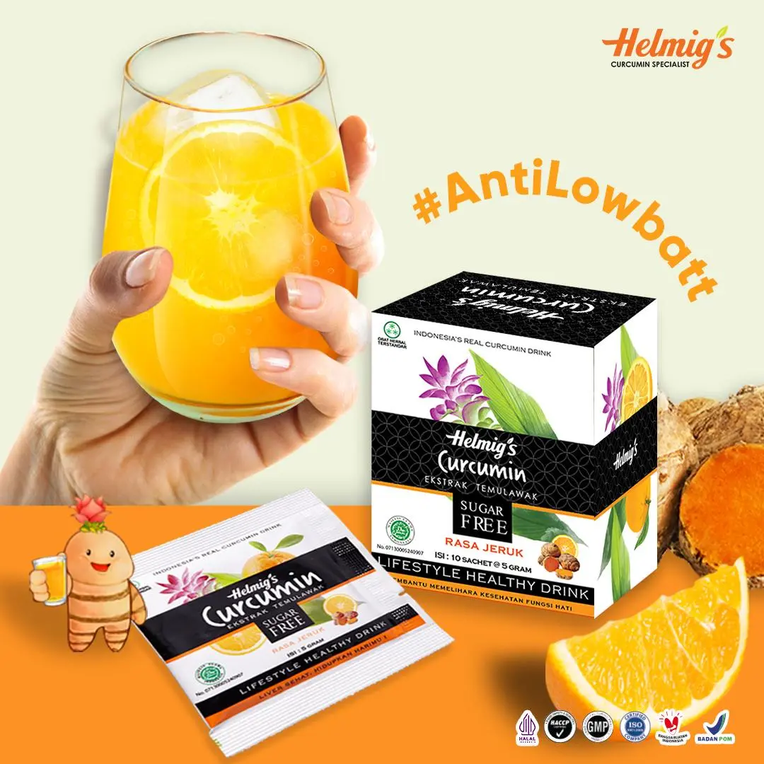 Helmig's Curcumin Sugar Free Orange