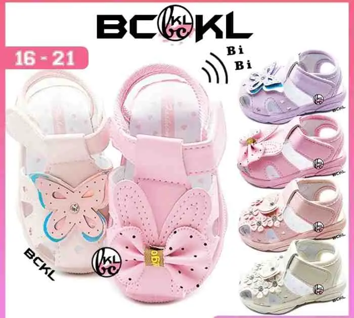 8. BABY RABBIT & BUTTERFLY BIBI SOUND SANDAL