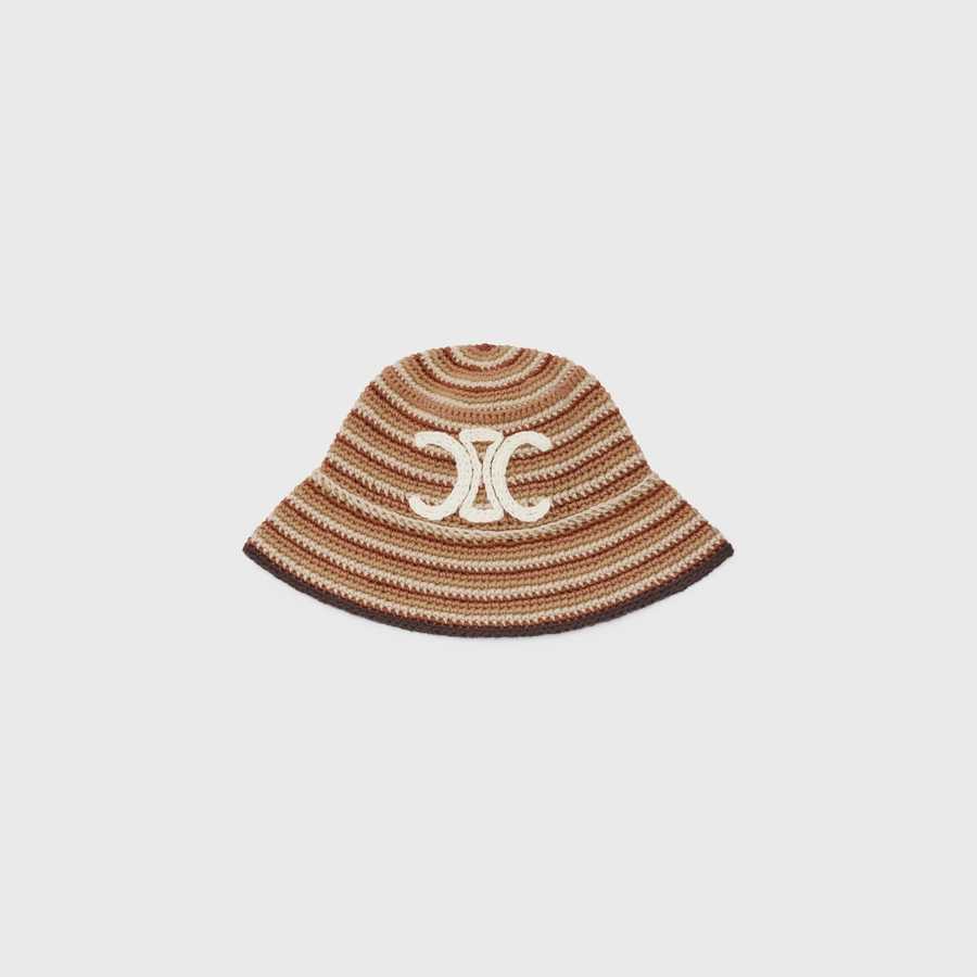 Crochet Cotton Bucket Hat (Celine)