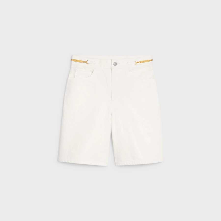 Shorts with Gourmette Chains 