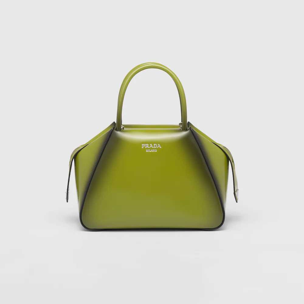 Small Brushed Leather Handbag 