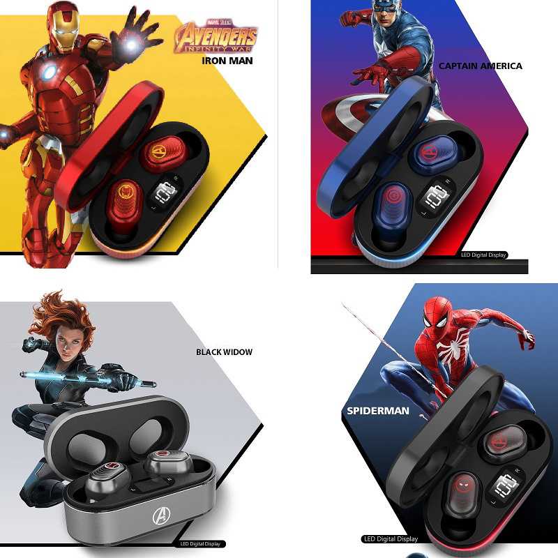 Fone de Ouvido Bluetooth Marvel