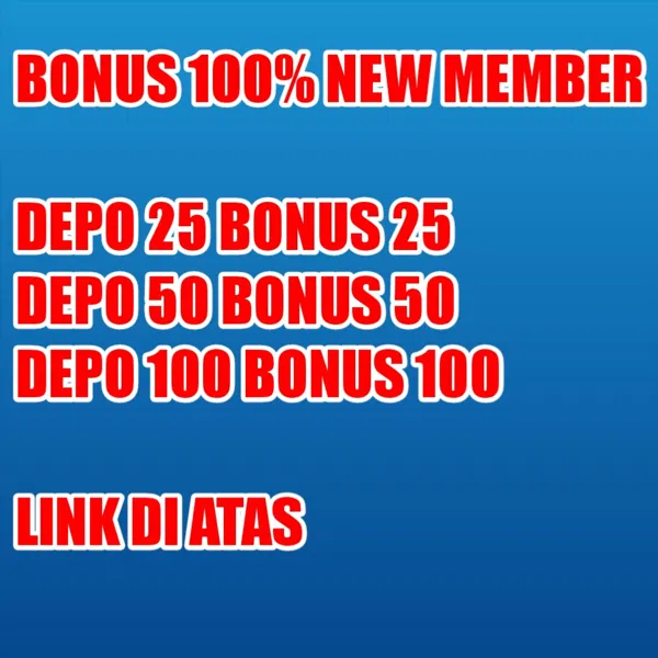 Klaim Bonus New Member Sekarang Juga
