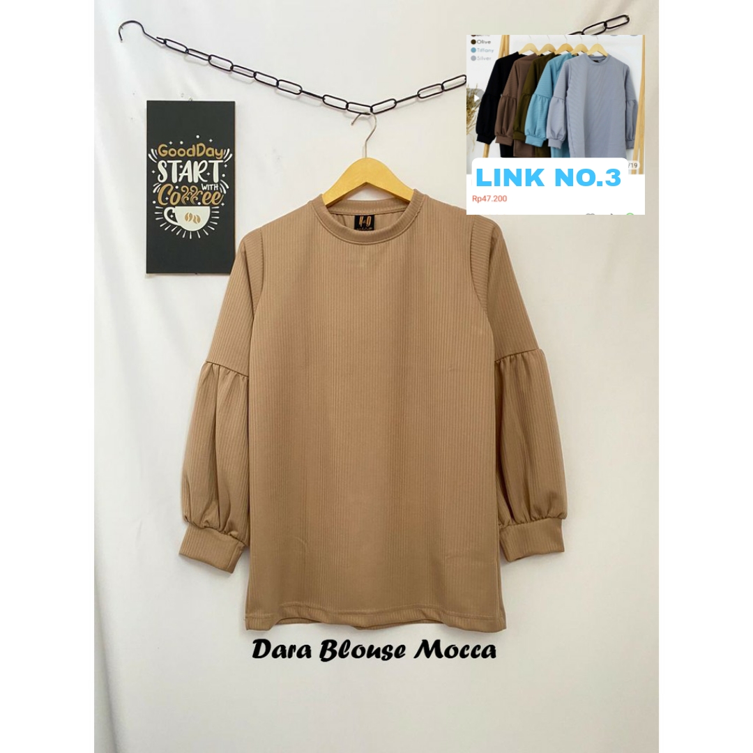 3. blouse knit  balon