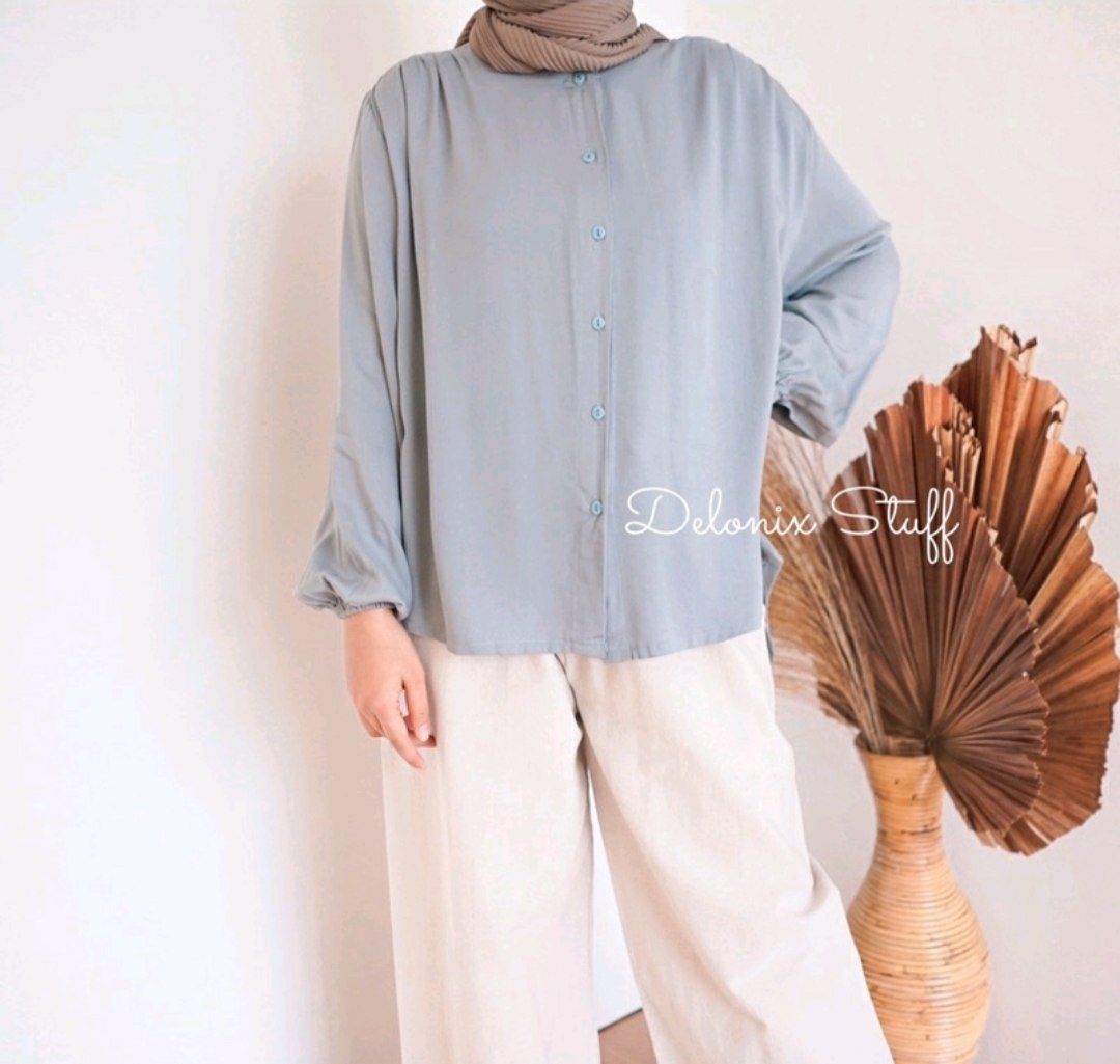 16. ovrsz rayon shirt
