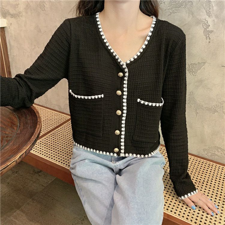 17. cardigan rajut korea