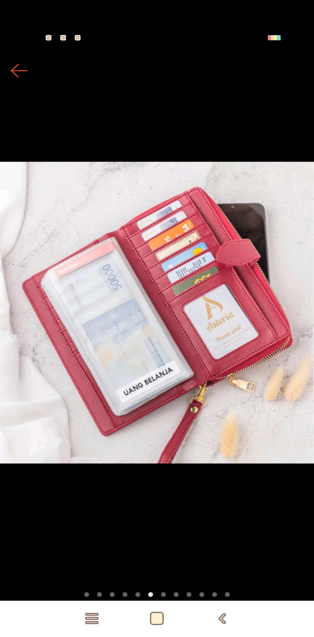 12. wallet organizer