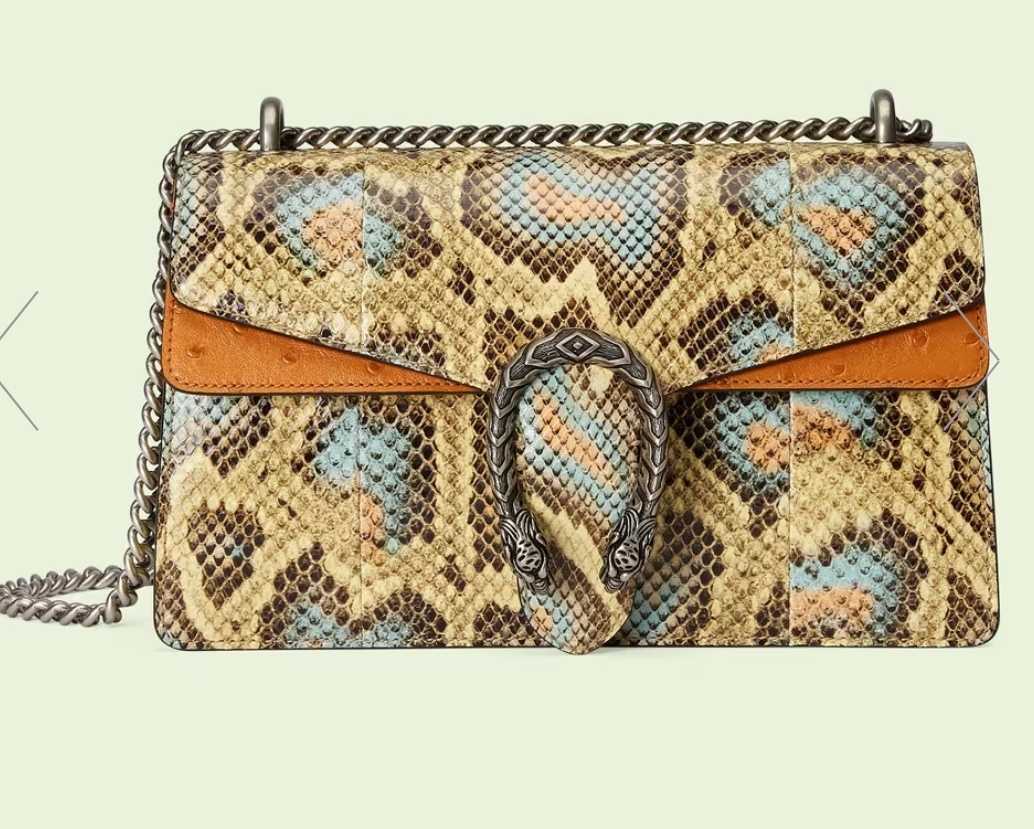 Dionysus Small Python Bag