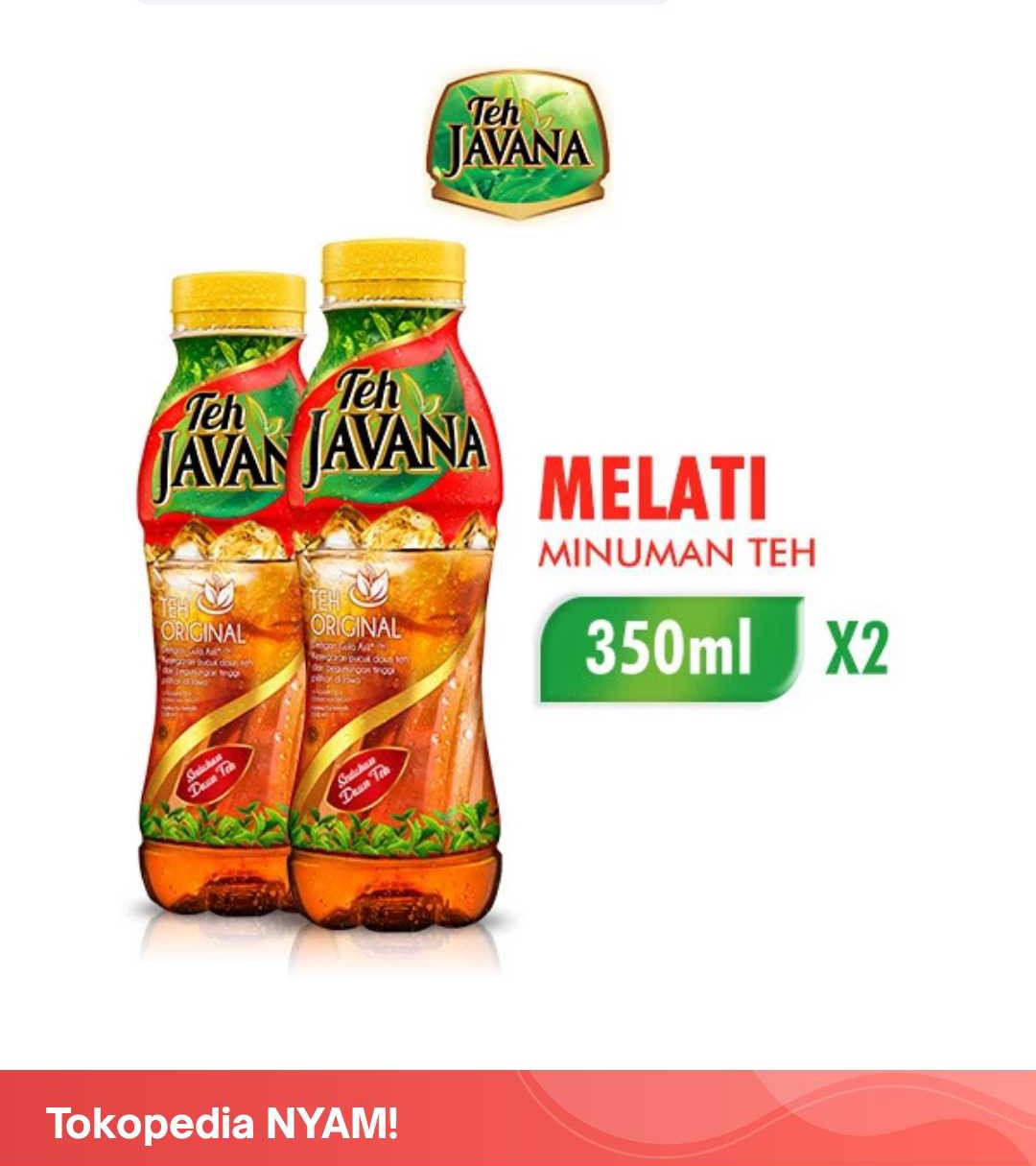 Teh Javana Melati 350ml (2 pcs)