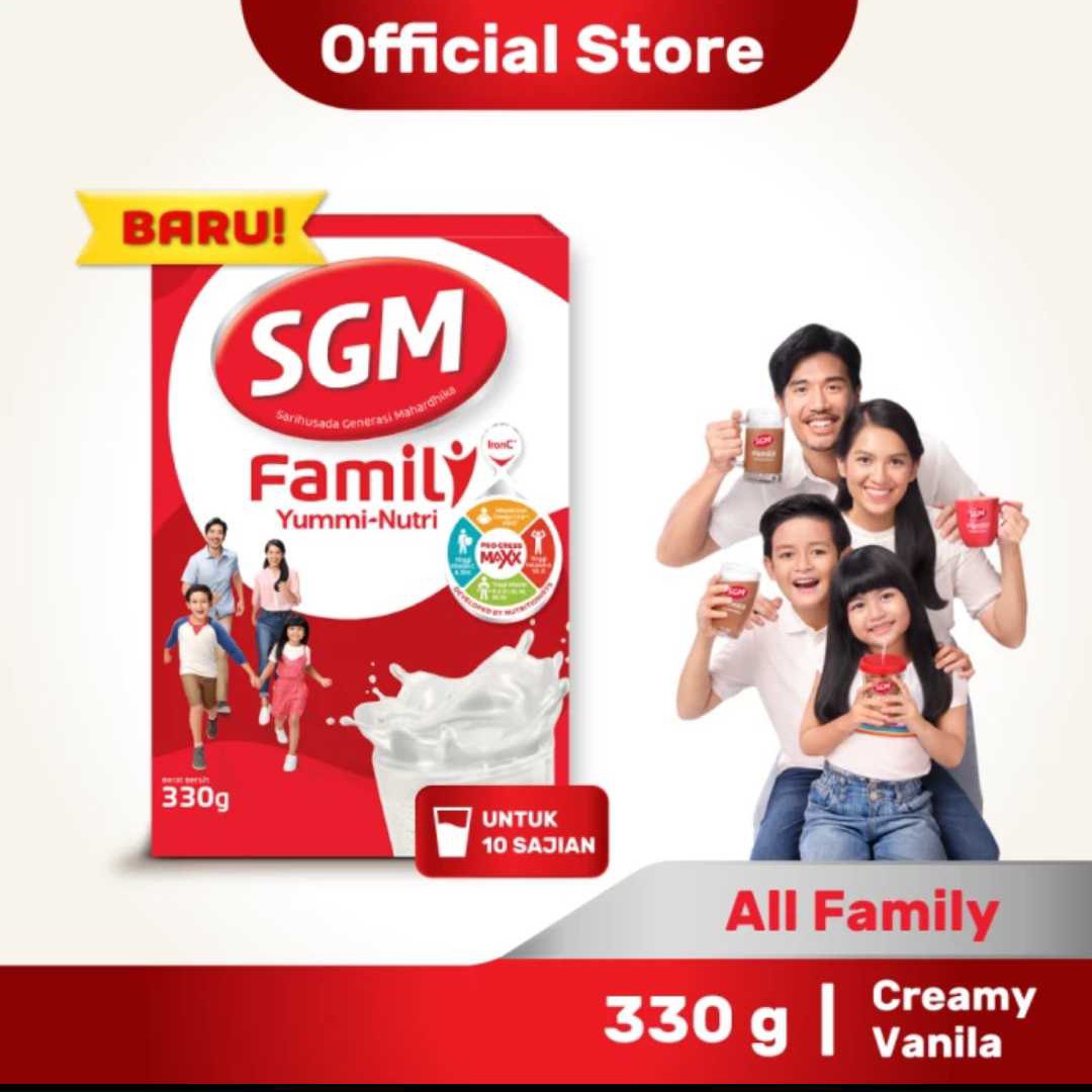 SGM Family Creamy Vanilla 330gr