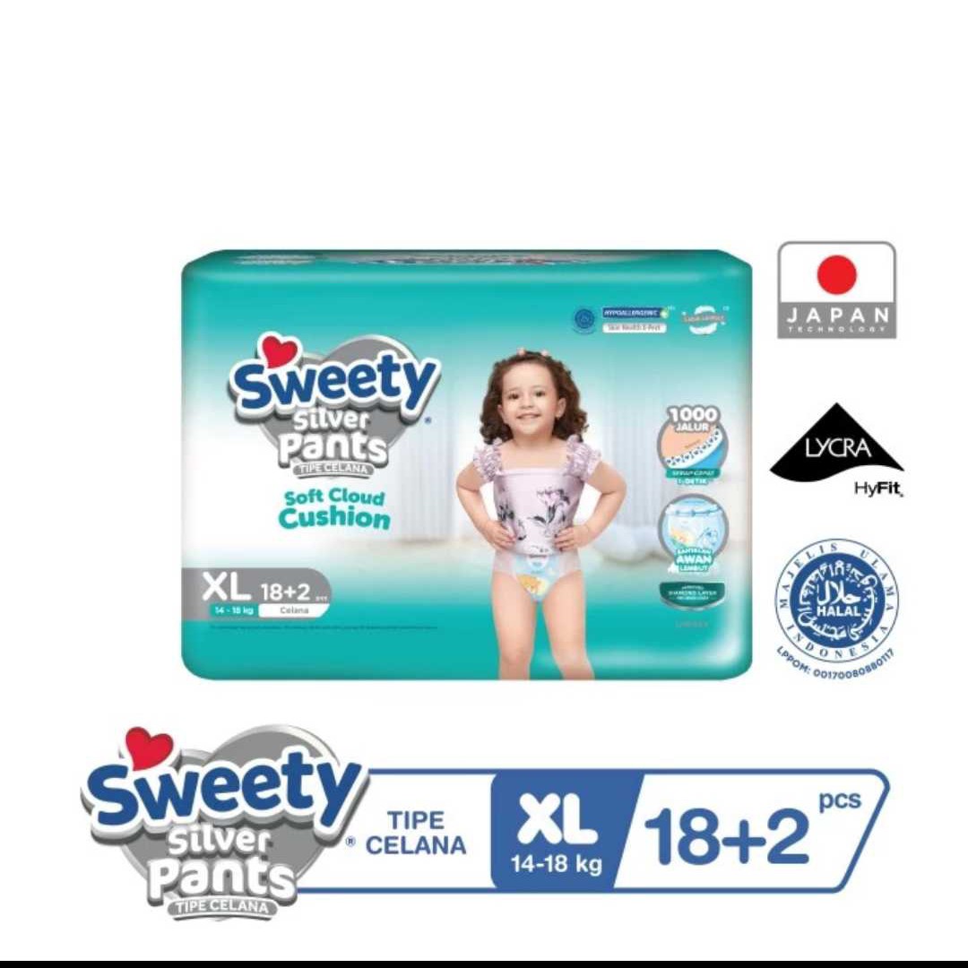 Sweety Silver XL 18+2