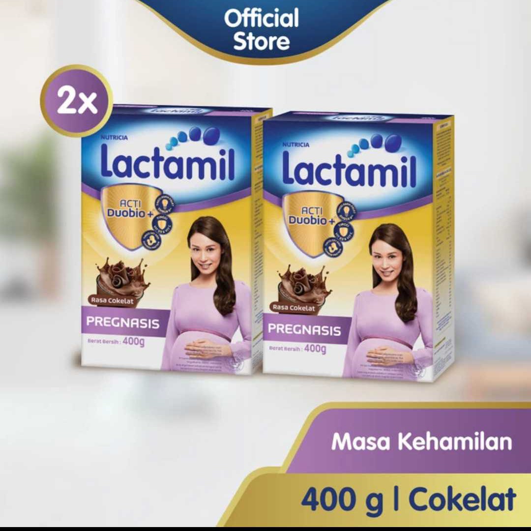 Paket 2 Lactamil Pregnasis Coklat 400gr