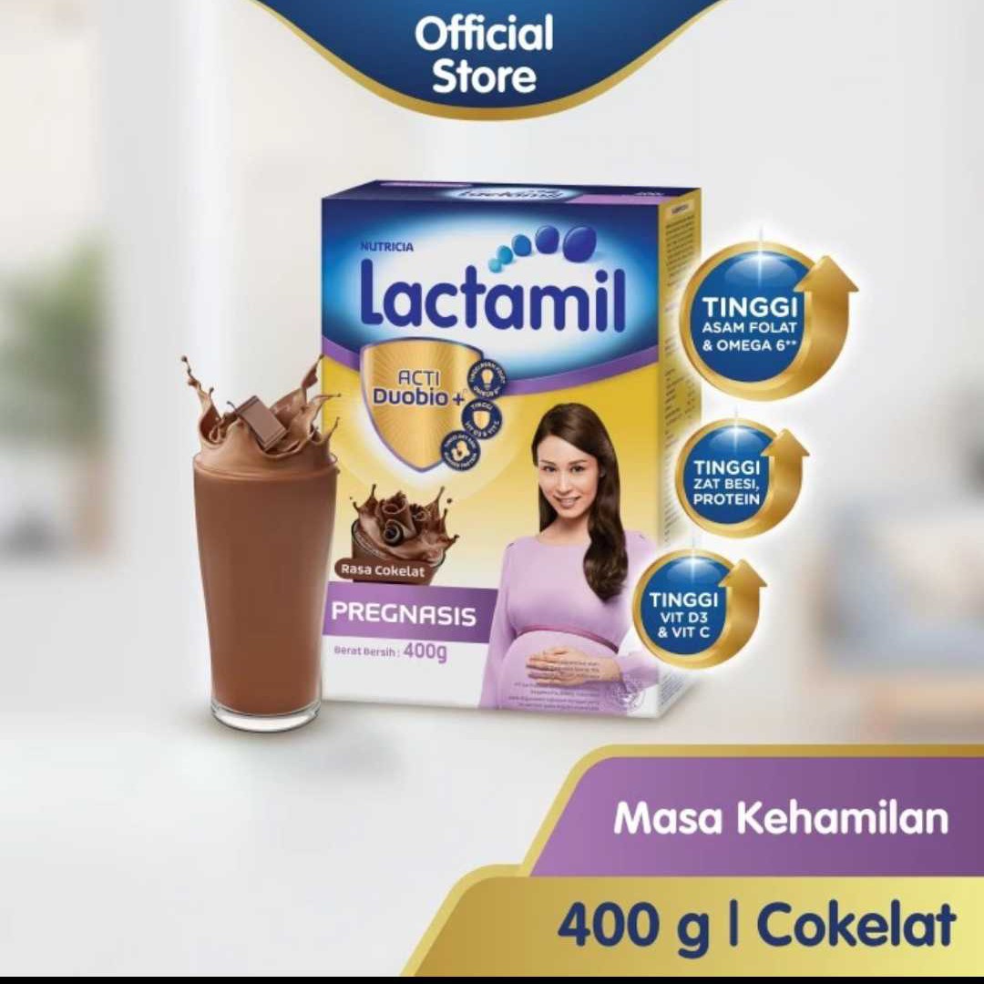 Lactamil Pregnasis Coklat 400gr