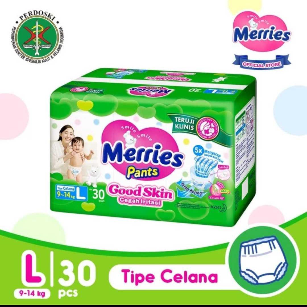 Satuan Merries Good Skin L 30