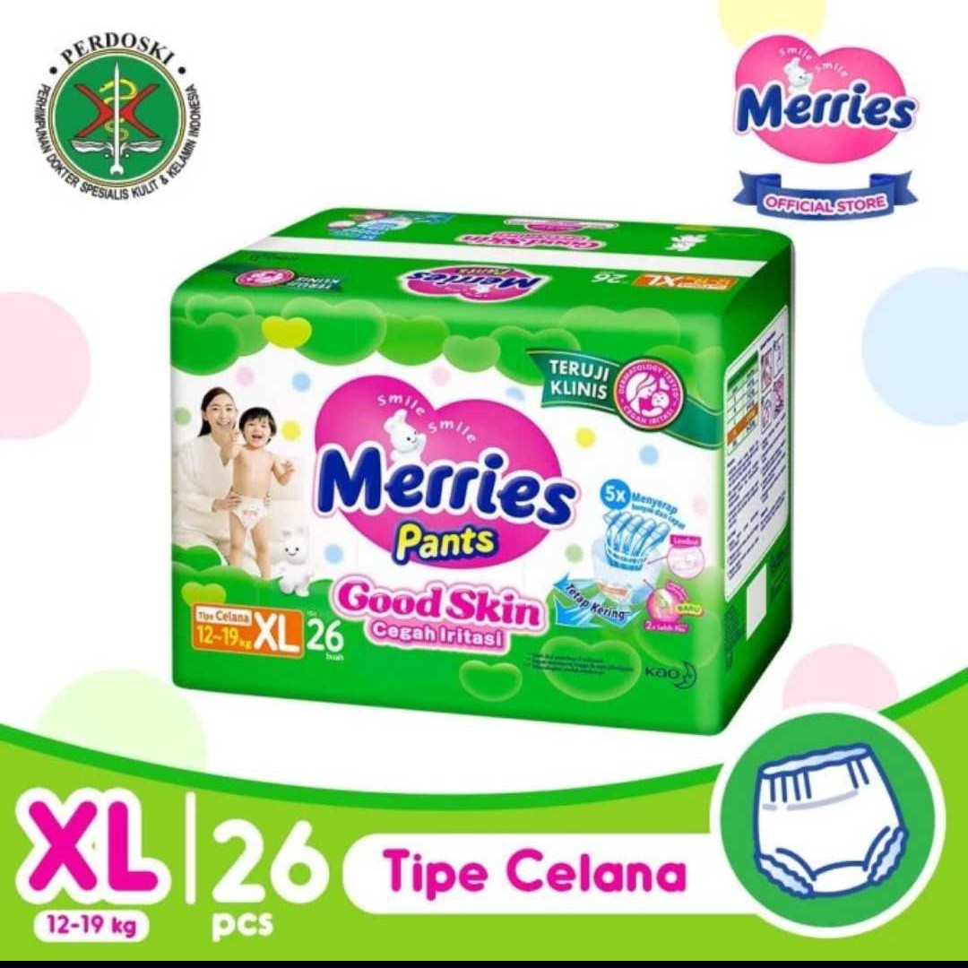Satuan Merries Good Skin XL 26 