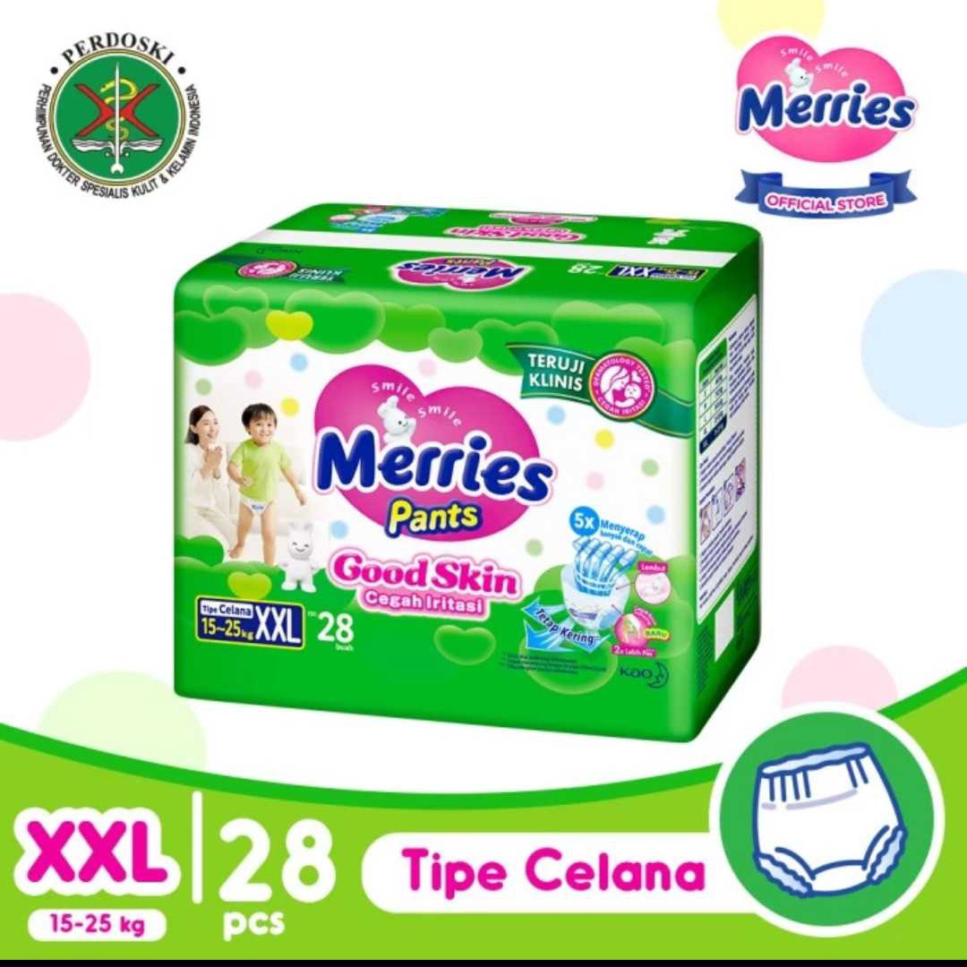 Satuan Merries Good Skin XXL 28