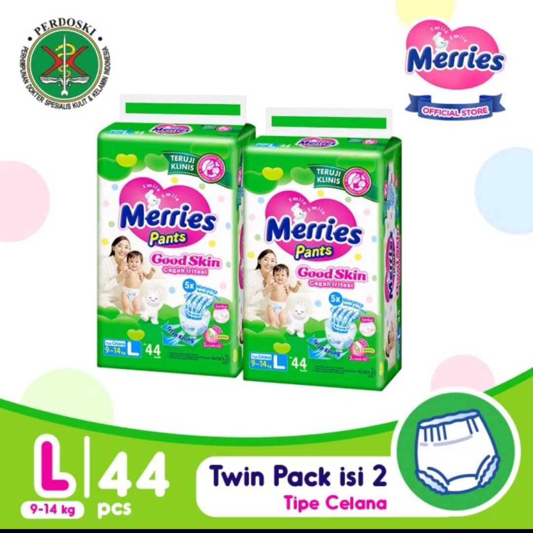 Twinpack Jumbo Merries L 44