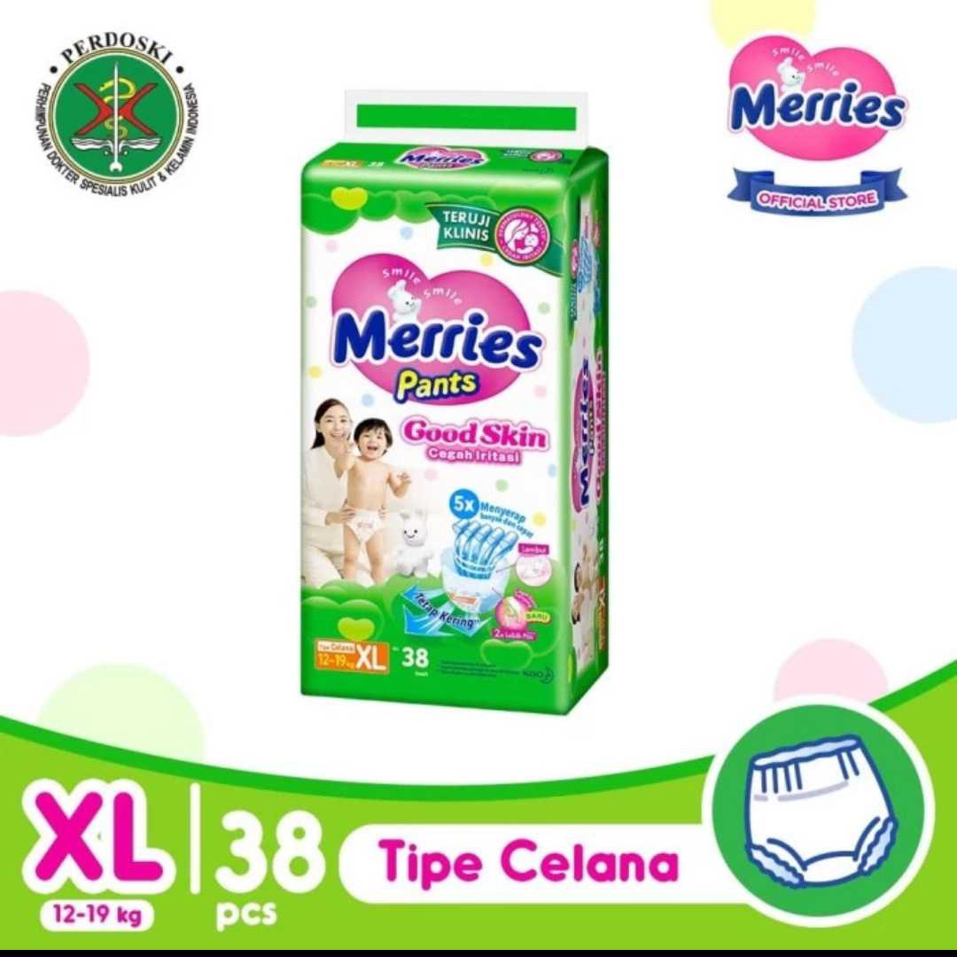 Satuan Jumbo Merries XL 38