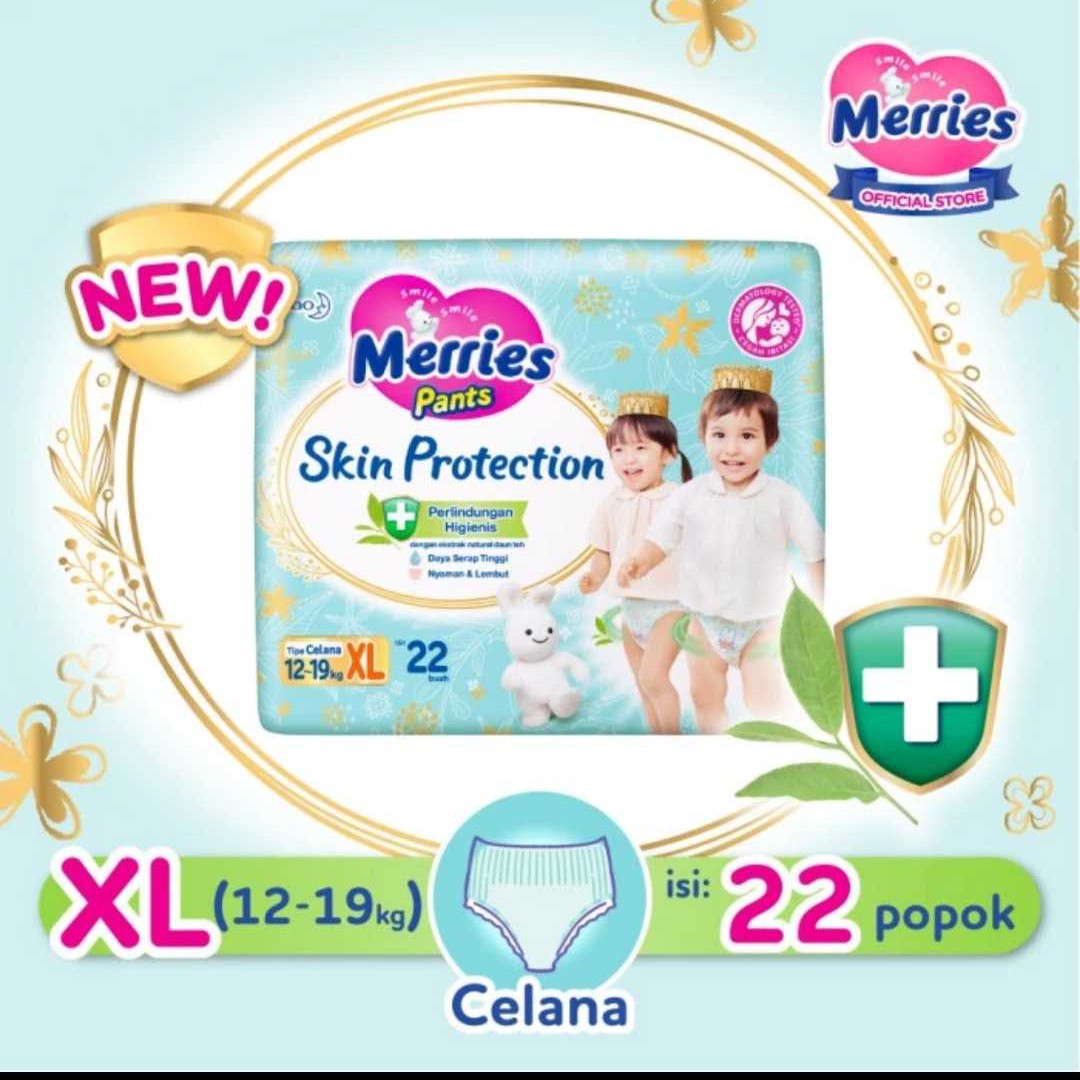 Satuan Merries Skin Protection XL 22